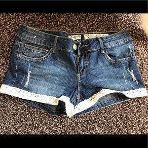 Jean shorts